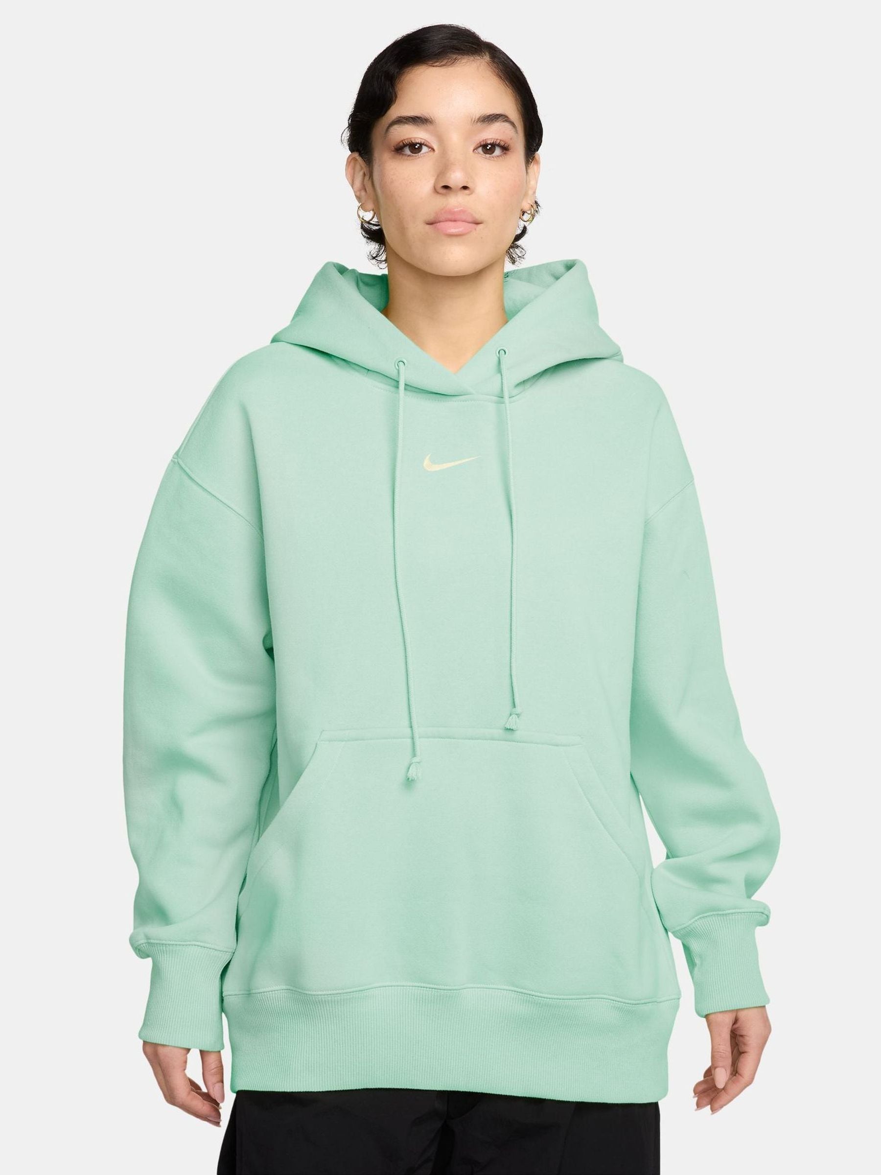 womens olive green nike hoodie