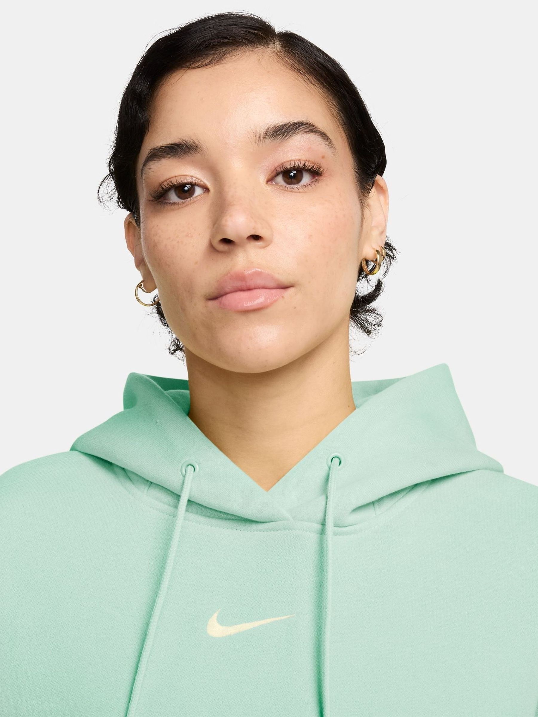 womens olive green nike hoodie