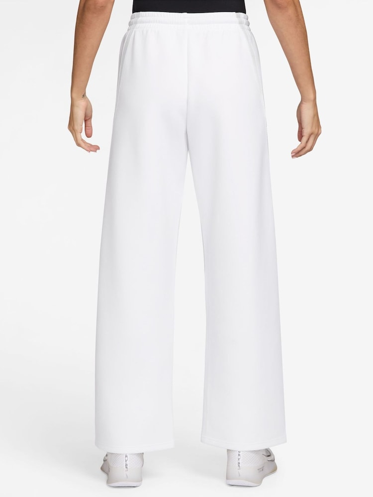Nike White Advantage Dri-FIT Mid Rise Tennis Joggers - Image 2 of 3