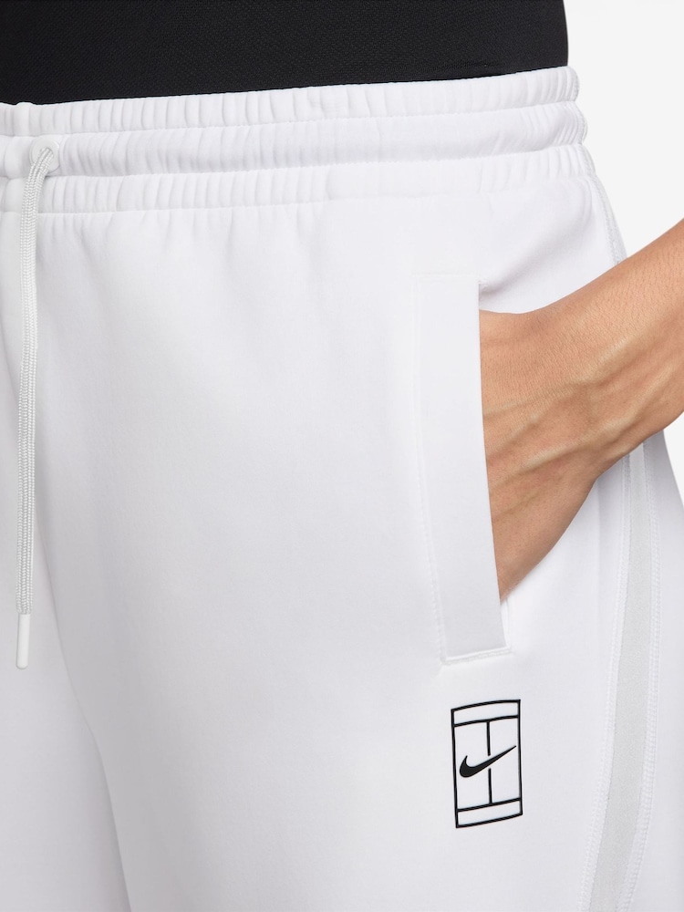 Nike White Advantage Dri-FIT Mid Rise Tennis Joggers - Image 3 of 3