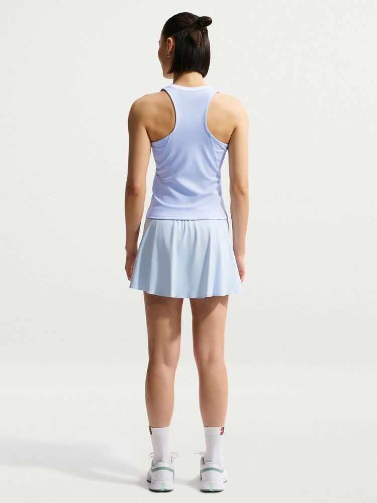 Nike Hyrdrogen Blue Court Advantage Dri-FIT Tennis Tank Top - Image 2 of 5 Nike Hyrdrogen Blue Court Advantage Dri-FIT Tennis Tank Top - Image 2 of 5
