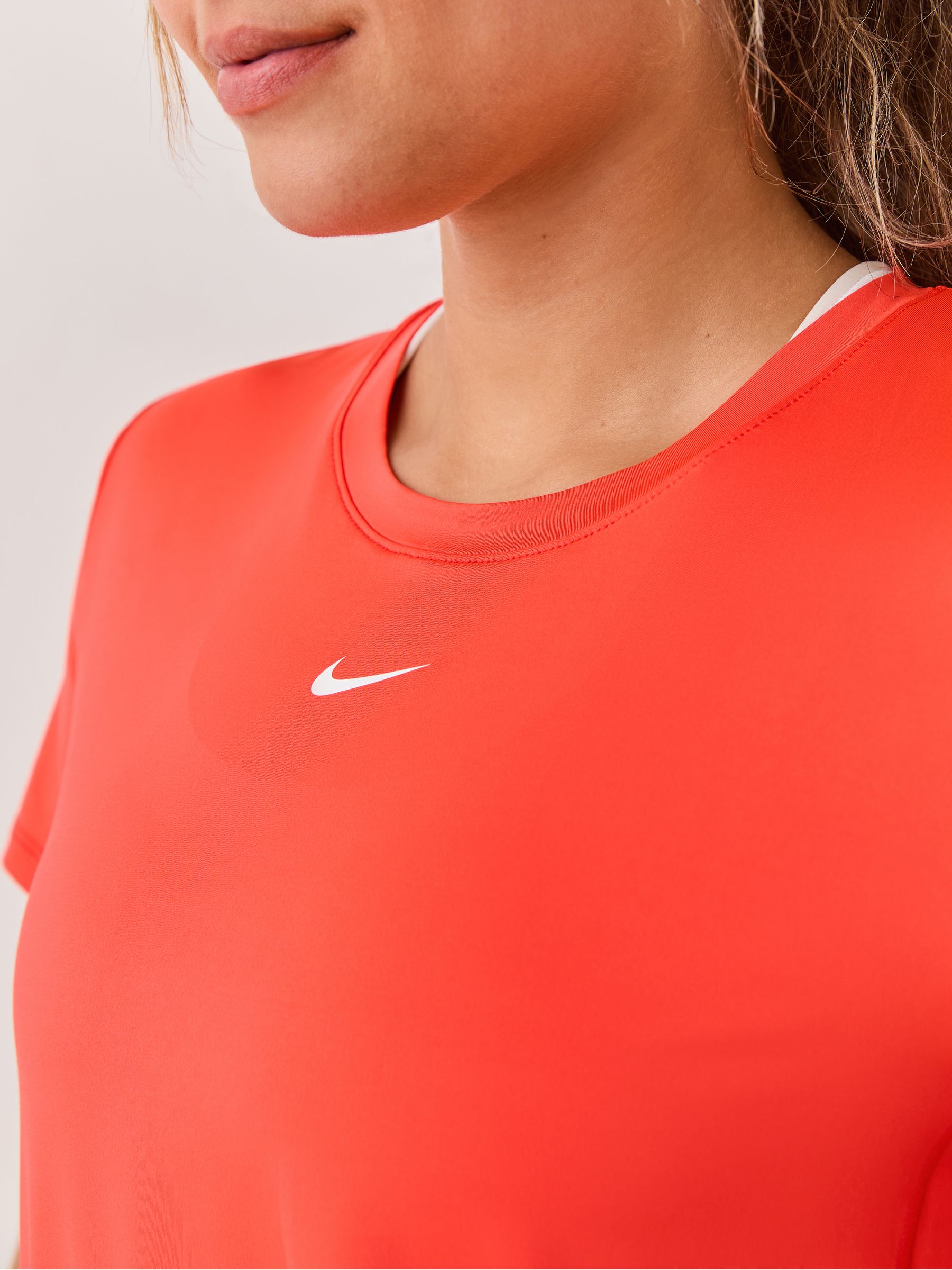 トップス R Buy Nike Crimson Red One Classic Dri-FIT Short Sleeve T-Shirt from