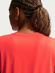 Nike Crimson Red One Classic Dri-FIT Short Sleeve T-Shirt - Image 4 of 5