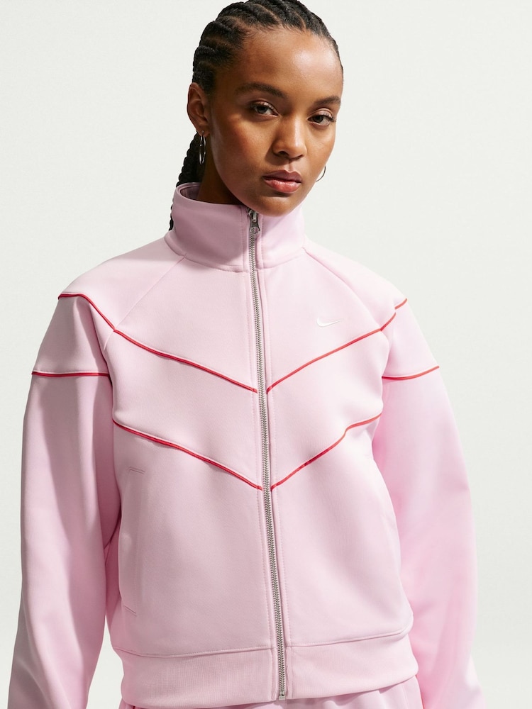 Rosa espuma - Chaqueta deportiva Nike Windrunner con detalles de ribete - Imagen 5 de 5