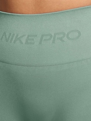 Nike Steam Green Pro Seamless High Waisted 7/8ths Leggings - Image 3 of 3