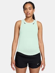 Nike Barely Green AeroSwift Dri-FIT ADV Running Vest Top - Image 1 of 3