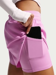 Nike Purple Swift Dri-FIT Mid Rise 2-in-1 Running Shorts - Image 6 of 6
