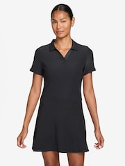 Nike Black Victory Dri-FIT Golf Polo Dress - Image 1 of 3