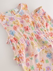Flower Print Top And Wide Leg Trousers Set (3-16yrs) - Image 4 of 6