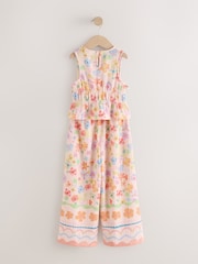 Imprimeu floral - Set de Pantaloni Top și Evazat (3-16yrs) - Imaginea 8 din 11