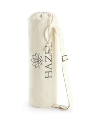 Loveabode Natural Personalised Lotus Flower & Name Bag for Yoga and Pilates Mat - Image 4 of 4