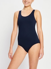 ModiBodi Blue Period Teen Swimwear Performance Racerback Super One Piece - Image 5 of 7