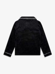 The Little Tailor Kids Luxury Soft Touch Velour Christmas Pyjamas - Image 6 of 10