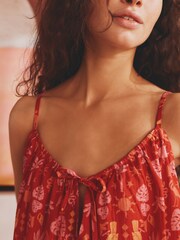 Bath & Body Works Woven Cotton Slip Nightie - Image 6 of 6