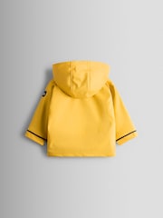 JoJo Maman Bébé Bright Yellow Waterproof Cosy Lined Fisherman's Jacket - Image 2 of 6