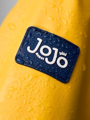 JoJo Maman Bébé Bright Yellow Waterproof Cosy Lined Fisherman's Jacket - Image 6 of 6