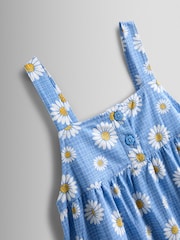 JoJo Maman Bébé Blue Jumpsuit - Image 4 of 5