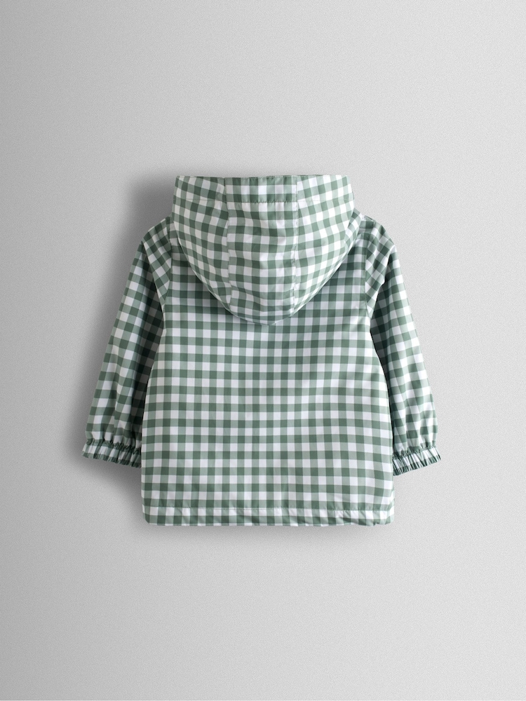 JoJo Maman Bébé Green Gingham Jacket - Image 2 of 4