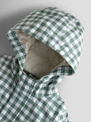 JoJo Maman Bébé Green Gingham Jacket - Image 3 of 4