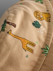 JoJo Maman Bébé Cream Bucket Hat - Image 4 of 4