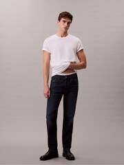 Calvin Klein Blue Slim Straight jeans - Image 3 of 7