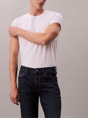 Calvin Klein Blue Slim Straight jeans - Image 6 of 7