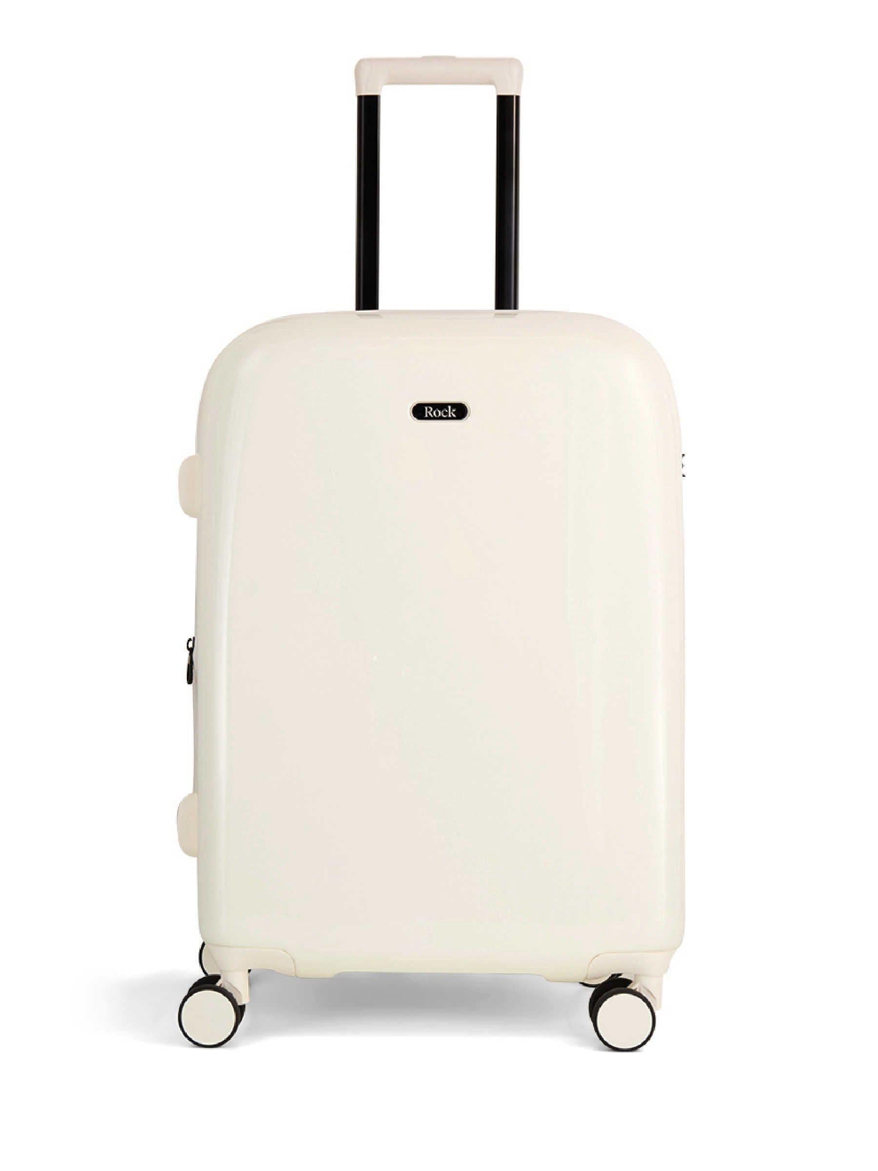 Rock Luggage Women's Cream Gelato Medium Suitcase - Image 1