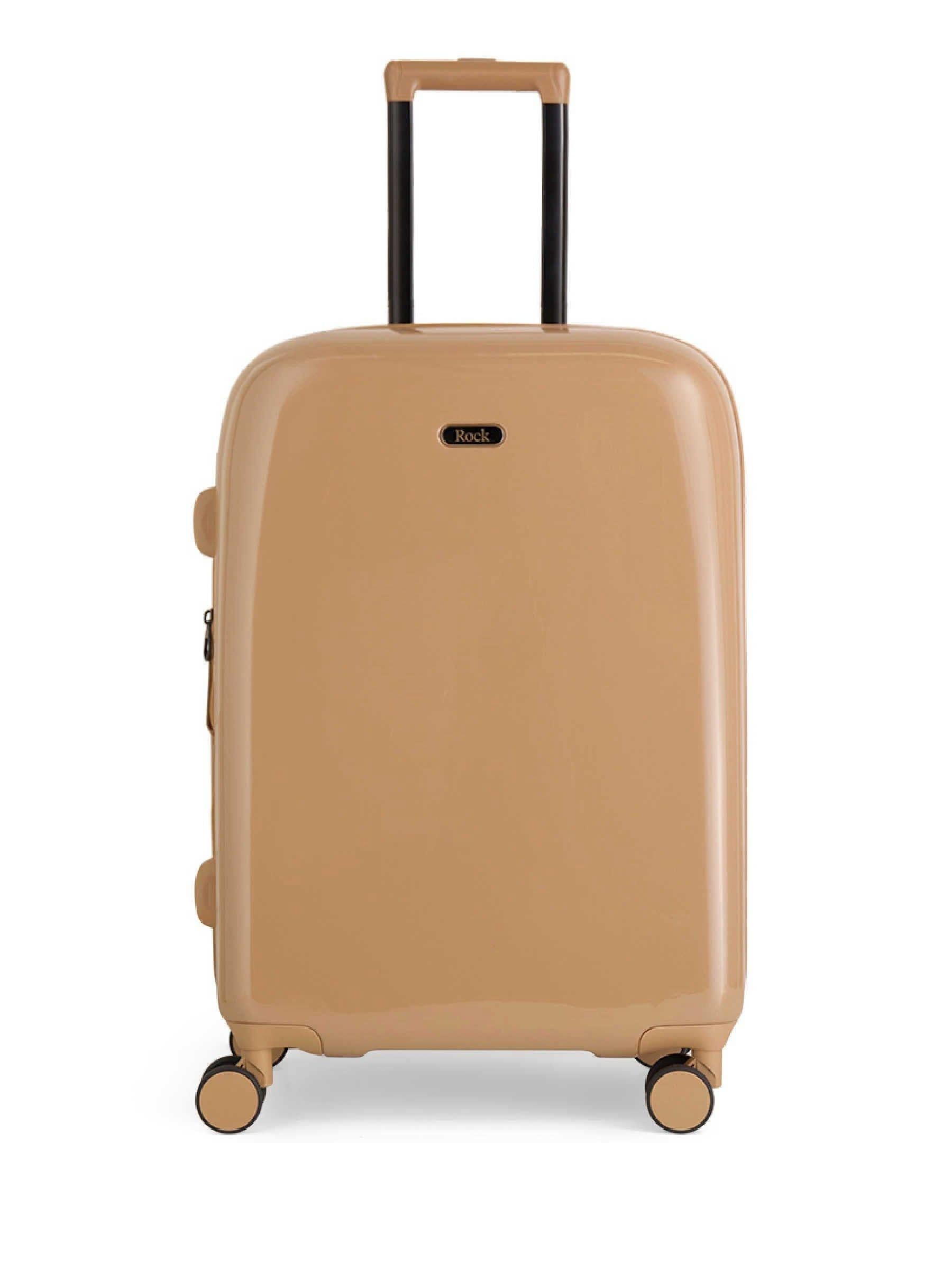 Rock Luggage Women's Brown Gelato Medium Suitcase