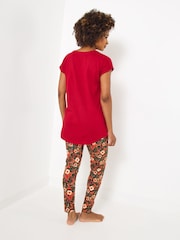 Joe Browns Fox Printed Leggings Pyjamas Set - Slika 3 iz 7