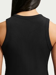 Nike Black Ribbed Racerback Vest Top - Image 5 of 5
