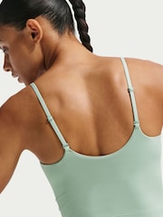 Nike Steam Green One Dri-Fit  Bra Tank - Image 4 of 6