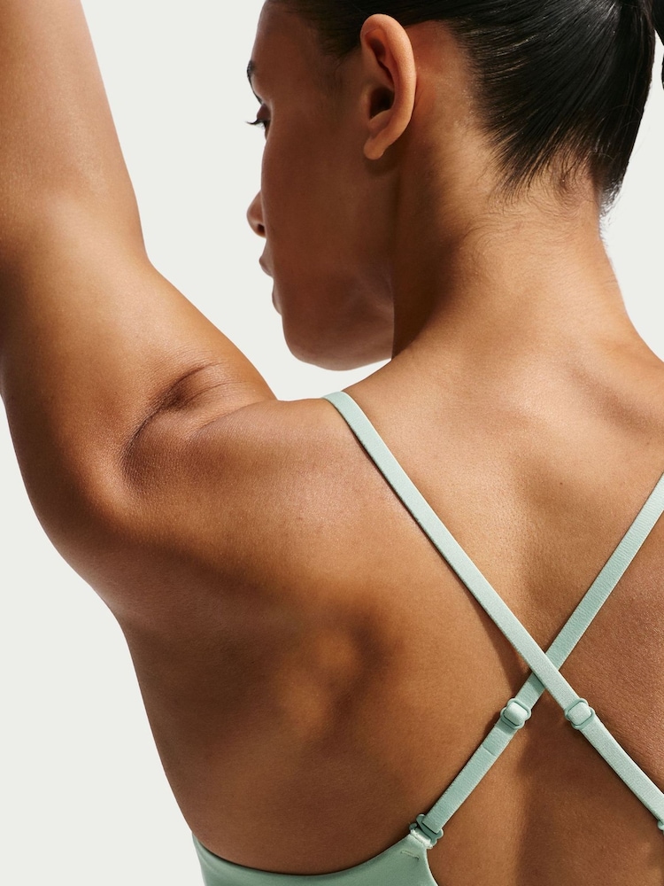 Nike Steam Green One Dri-Fit  Bra Tank - Image 6 of 6