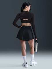 Nike Black One Dri-FIT Tennis Style Skirt - Image 2 of 6