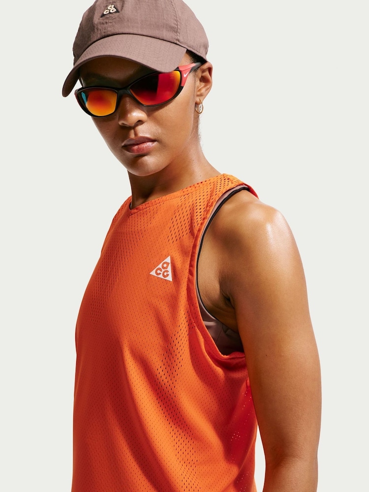 Nike Safety Orange ACG Trailwind Dri-FIT ADV Tank Top - Image 5 of 5