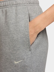 Nike Purple Studio Fleece Mid Rise Shorts - Image 4 of 4