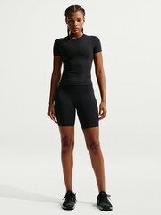 Nike Black Universa Dri-FIT Short-Sleeve Top - Image 1 of 6