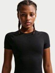 Nike Black Universa Dri-FIT Short-Sleeve Top - Image 3 of 6