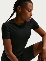 Nike Black Universa Dri-FIT Short-Sleeve Top - Image 5 of 6