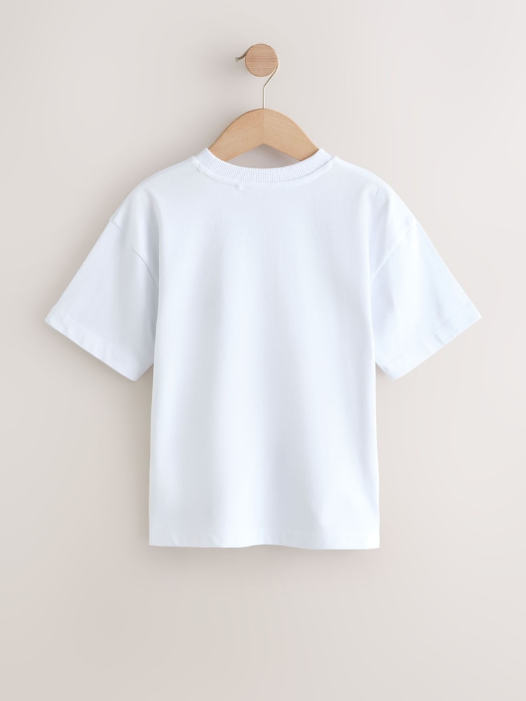 White How To Train Your Dragon T-Shirt (3-16yrs) - Image 2 of 4 White How To Train Your Dragon T-Shirt (3-16yrs) - Image 2 of 4