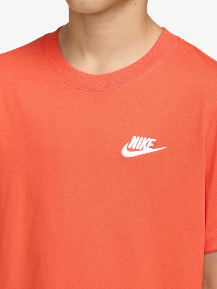 Nike Orange Club T-Shirt - Image 3 of 3 Nike Orange Club T-Shirt - Image 3 of 3
