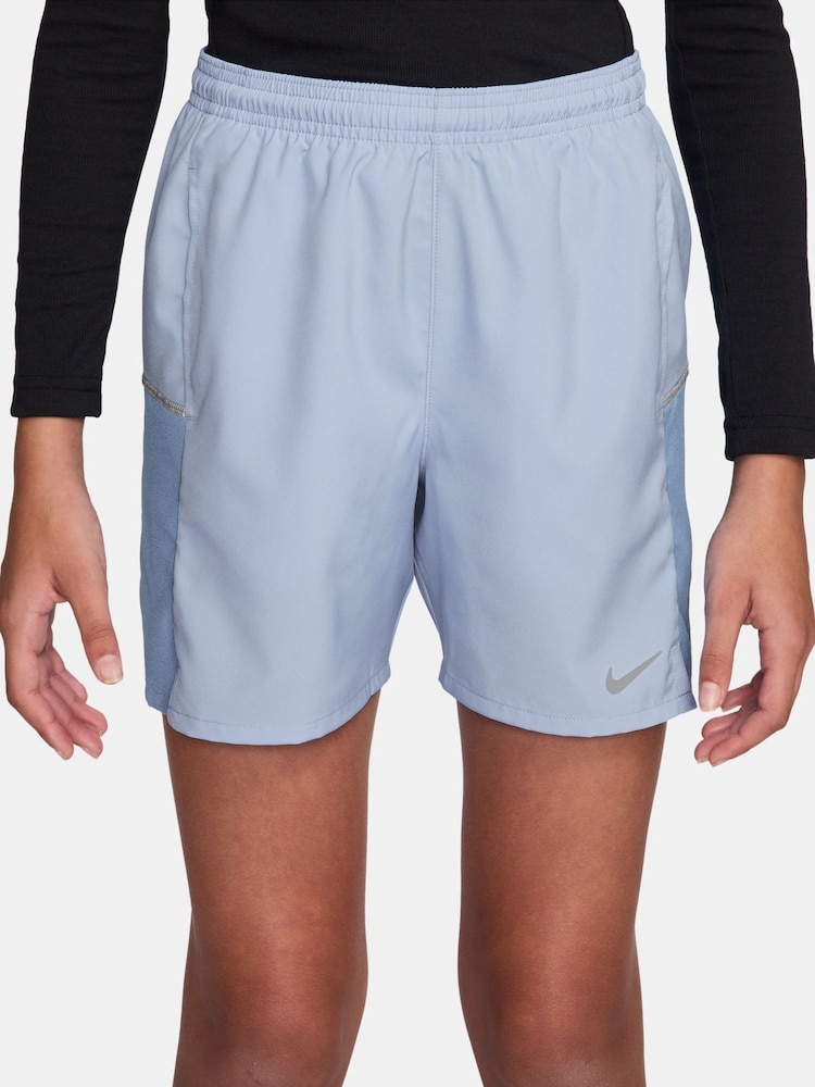Nike Hydrogen Blue Miler Dri-FIT Training Shorts - Image 1 of 5
