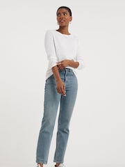 JD Williams Black 3 Pack Crew Neck Long Sleeve Tops - Image 4 of 4