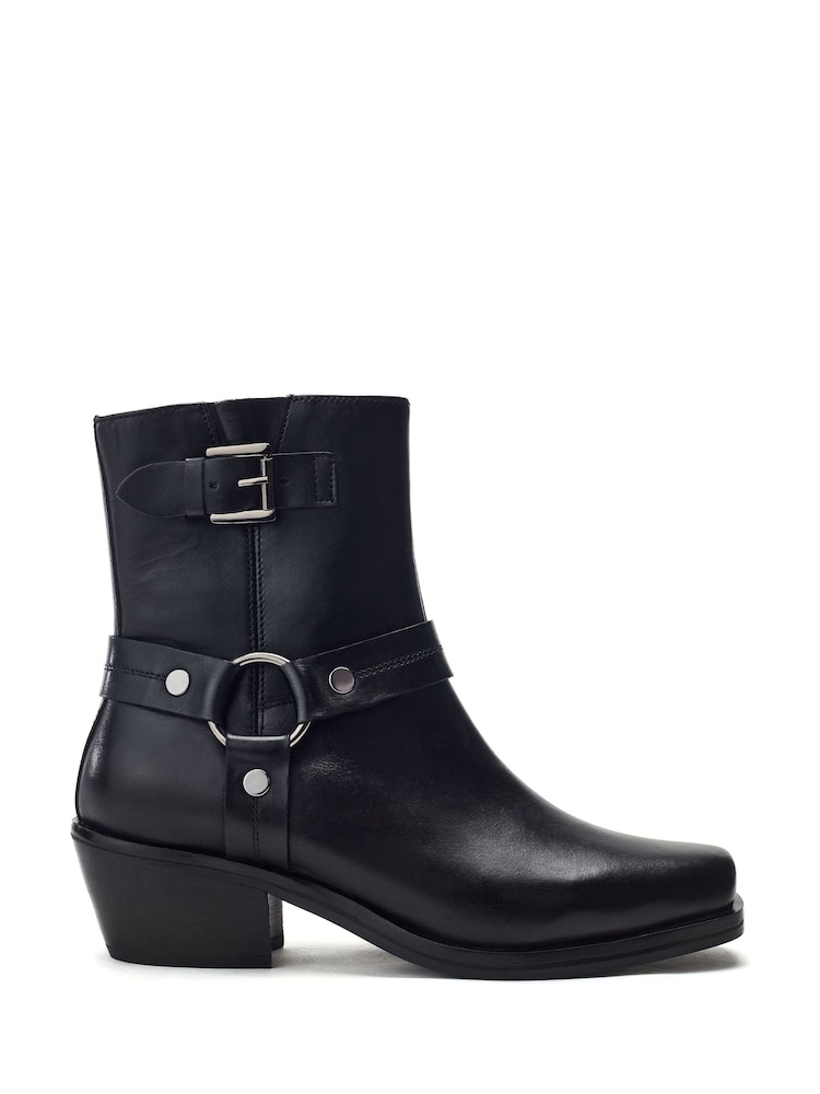 Moda in Pelle SH Gee Moto Ankle Boots - Image 1 of 4 Moda in Pelle SH Gee Moto Ankle Boots - Image 1 of 4