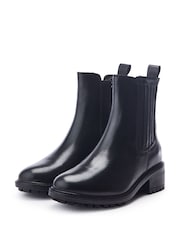 Moda in Pelle Ostyn Western Chelsea Boots With Cleated Sole - Imagem 2 de 4
