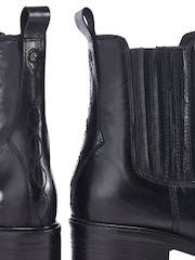 Moda in Pelle Ostyn Western Chelsea Boots With Cleated Sole - Imagem 4 de 4