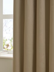 Furn Mocha The Ultimate Velvet 100% Blackout Pencil Pleat Curtains - Image 3 of 6