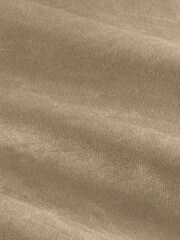 Furn Mocha The Ultimate Velvet 100% Blackout Pencil Pleat Curtains - Image 6 of 6