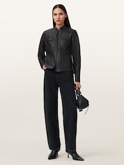 AllSaints Black Rock Shirt - Image 2 of 8