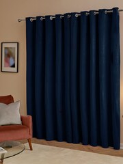 Furn Royal The Ultimate Velvet 100% Blackout Eyelet Curtains - Image 2 of 6
