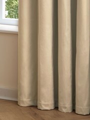 Furn Natural The Ultimate Velvet 100% Blackout Pencil Pleat Curtains - Image 5 of 6